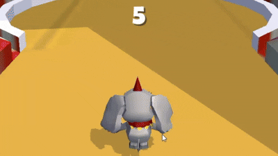 Escaping Elephant
